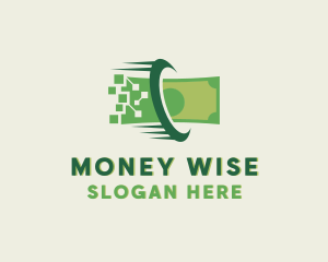 Online Payment Money Banking logo design