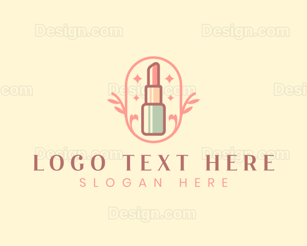 Cosmetics Makeup Salon Logo