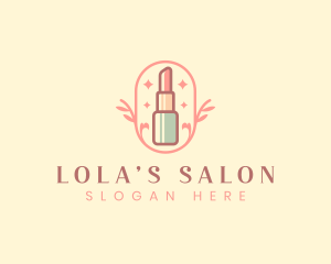 Cosmetics Makeup Salon logo design