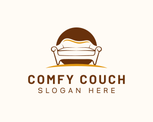 Sofa Furniture Chair logo design