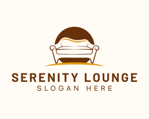 Sofa Furniture Chair logo design