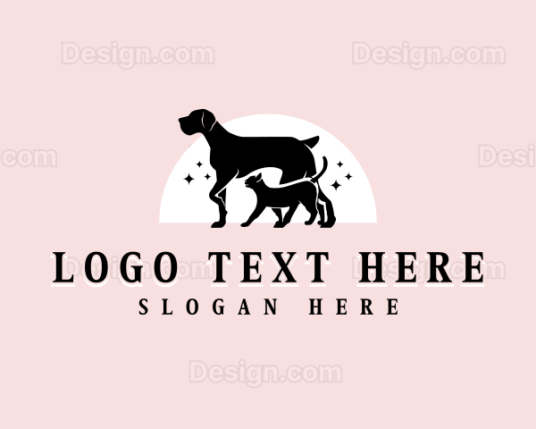 Pet Dog Cat Logo