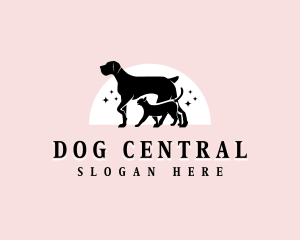 Pet Dog Cat logo design