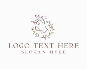 Hand Sewing Beads logo