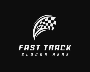 Swoosh Racing Flag logo
