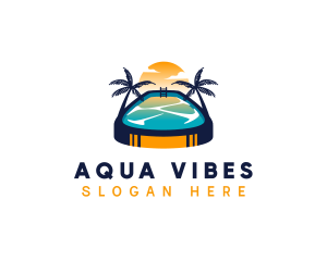 Swimming Pool Resort logo