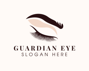 Cosmetic Eye Eyelash logo design