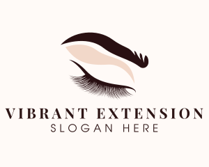 Cosmetic Eye Eyelash logo design