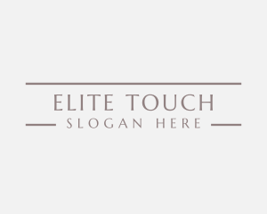 Deluxe Classy Business logo design