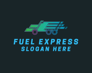 Moving Truck Express logo design