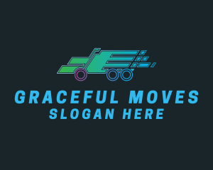 Moving Truck Express logo design