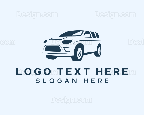 SUV Garage Vehicle Logo