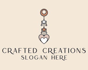 Dangling Earring Accessory  logo design