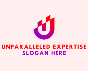 Creative Startup Letter U  logo design