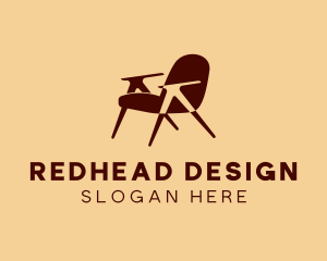 Chair Furniture Interior Design logo design