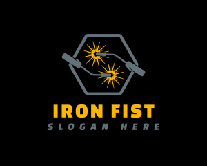 Welding Torch Fabrication logo design