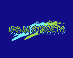 Urban Street Graffiti logo design