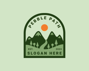 Mountain Adventure Path logo design