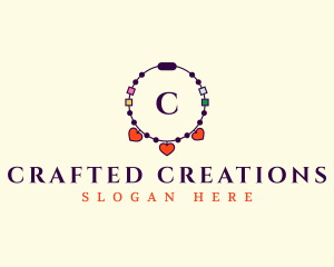 Fashion Beads Accessory logo design