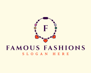 Fashion Beads Accessory logo design