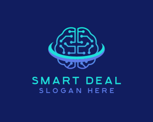 Circuit Brain Technology logo design