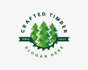 Forest Tree Lumber logo design