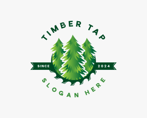 Forest Tree Lumber logo design