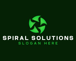 Ai Tech Spiral logo design