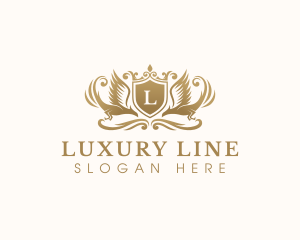 Phoenix Luxury Crown logo design