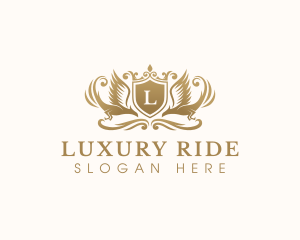 Phoenix Luxury Crown logo design