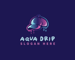 Neon Hat Cap logo design