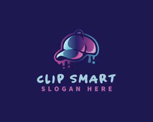 Neon Hat Cap logo design