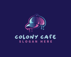 Neon Hat Cap logo design