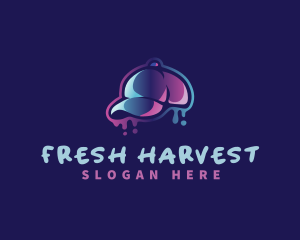 Neon Hat Cap logo design