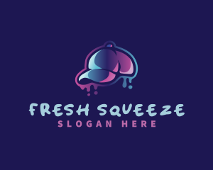 Neon Hat Cap logo design