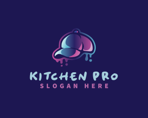 Neon Hat Cap logo design