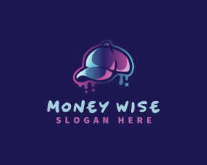 Neon Hat Cap logo design