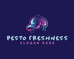 Neon Hat Cap logo design