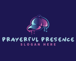 Neon Hat Cap logo design