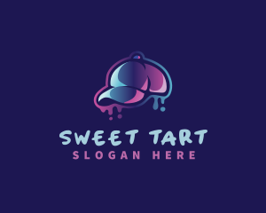 Neon Hat Cap logo design