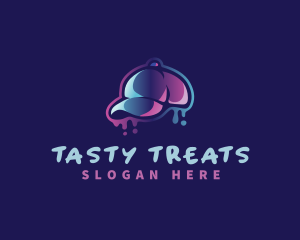 Neon Hat Cap logo design