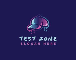 Neon Hat Cap logo design