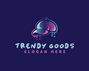 Neon Hat Cap logo design