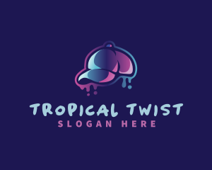 Neon Hat Cap logo design