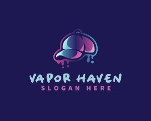 Neon Hat Cap logo design