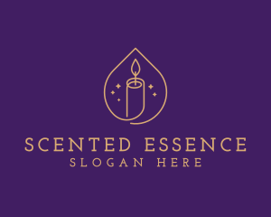 Scented Candle Decor  logo design