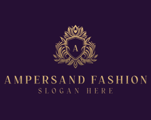 Upscale Fashion Event logo design