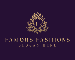 Upscale Fashion Event logo design