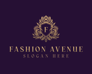 Upscale Fashion Event logo design