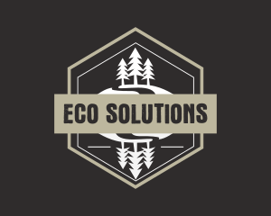 Environment Pine Tree  logo
